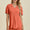 Basic Bae Full Size Ribbed V-Neck Short Sleeve Top and Shorts Set