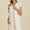 Double Take Full Size Ruffled V-Neck Cap Sleeve Dress