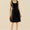 Doublju Full Size Round Neck Ruched Sleeveless Dress with Pockets