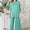 Full Size Round Neck Slit Top and Pants Set