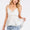 Mittoshop Crisscross Back Lace Detail V-Neck Cami