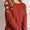 Cutout Round Neck Long Sleeve Top