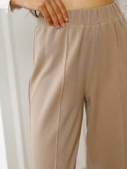 IZURIA High Waist Straight Pants