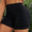 Slim Fit High Waistband Active Shorts