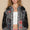 POL Crochet Patchwork Dropped Shoulder Jacket