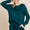 Super Lady Round Neck Raglan Sleeve Top and Drawstring Pants Lounge Set