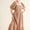 Full Size Square Neck Puff Sleeve Dress