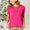 Full Size Round Neck Short Sleeve T-Shirt