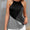 FAM-FAM Color Block Grecian Neck Cami