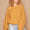 Cable Knit Cutout Long Sleeve Sweater