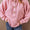 Pocketed Half Button Long Sleeve Sweatshirt