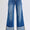 Full Size Distressed High Waist Wide Leg Jeans