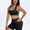 Scoop Neck Wide Strap Top and Shorts Active Set