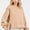 Mittoshop Side Slit Exposed Seam Round Neck Sweatshirt