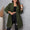 Honey Plus Size Lapel Collar Roll-Tab Sleeve Trench Coat