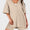 Lovelet V-Neck Half Sleeve Top and Shorts Set