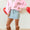 Bow Round Neck Long Sleeve Sweatshirt