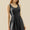 Doublju Full Size Round Neck Ruched Sleeveless Dress with Pockets