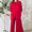 Full Size Round Neck Slit Top and Pants Set