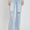 RISEN Full Size High Rise Distressed Wide Leg Jeans