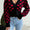 Valentine’s Day Heart V-Neck Cropped Cardigan