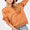 SAGE + FIG Star Patch Long Sleeve Sweatshirt