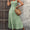 Ivy Lane Smocked Scoop Neck Sleeveless Tank Dress