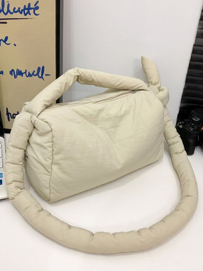 Puffy Nylon Medium Crossbody Bag