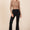 Mittoshop Stretchy Soft Elastic Waist Flare Pants