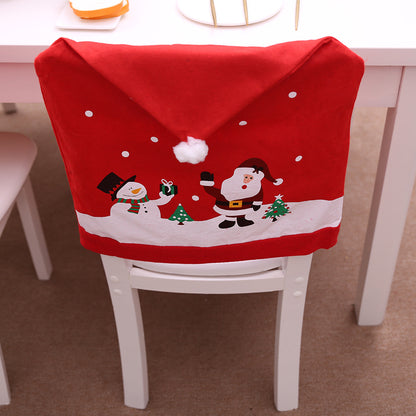 4-Pack Christmas Element Chair Cover