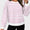 Lovelet Striped Round Neck Long Sleeve Sweatshirt