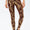 Animal Print Slim Fit Wide Waistband Long Sports Pants