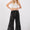 SAGE + FIG Mineral Washed Terry Wide Leg Pants