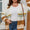 Plus Size Color Block Long Sleeve Cardigan