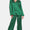 Zenana Satin Long Sleeve Shirt and Pants Pajama Set