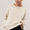 HYFVE Round Neck Dropped Shoulder Ribbed Sweater