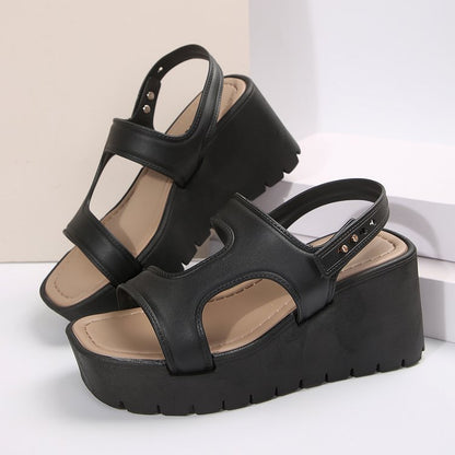 Open Toe Wedge Sandals