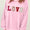 LOVE Patch Round Neck Dropped Shoulder Sweatshirt