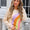 Angel Wings Rainbow Round Neck Long Sleeve Sweater