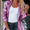 Sequin Lapel Collar Long Sleeve Blazer