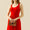 Doublju Full Size Round Neck Ruched Sleeveless Dress with Pockets