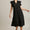 Johnny Collar Ruffle Cap Sleeve Tiered Dress Plus Size
