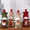 4-Pack Christmas Gnome Bottle Cover