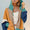 Double Take Full Size Color Block Zip Up Hoodie