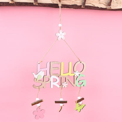 Easter Wooden Hanging Widget