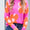 Angel Wings Flower Round Neck Long Sleeve Sweater