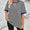 Lovelet Striped Round Neck Half Sleeve T-Shirt