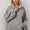 Double Take Half Zip Long Sleeve Hoodie with Kangaroo Pocket